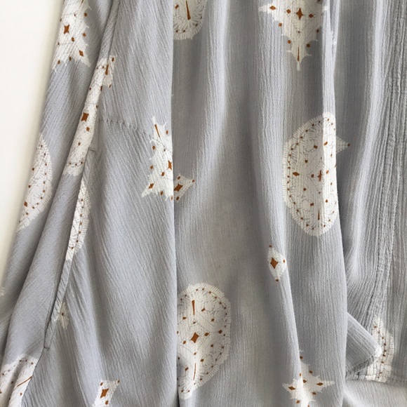 Free People Swing Tank Top Tunic Shirt Gray Size S - Picture 5 of 9